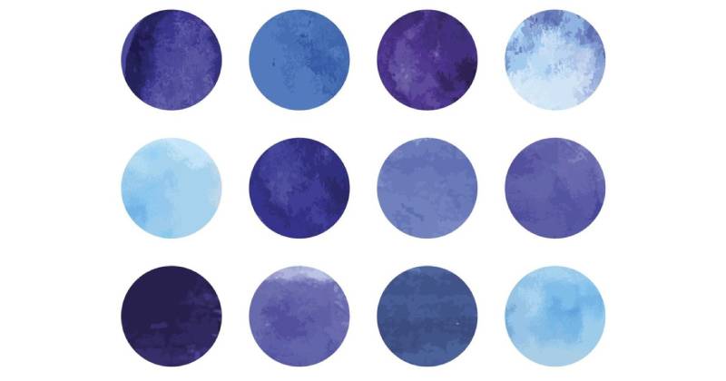 Blu-viola-punti