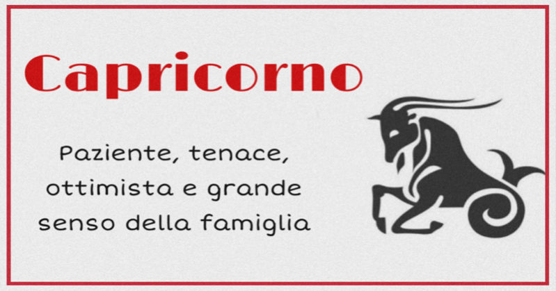 Caratteristiche del segno del Capricorno