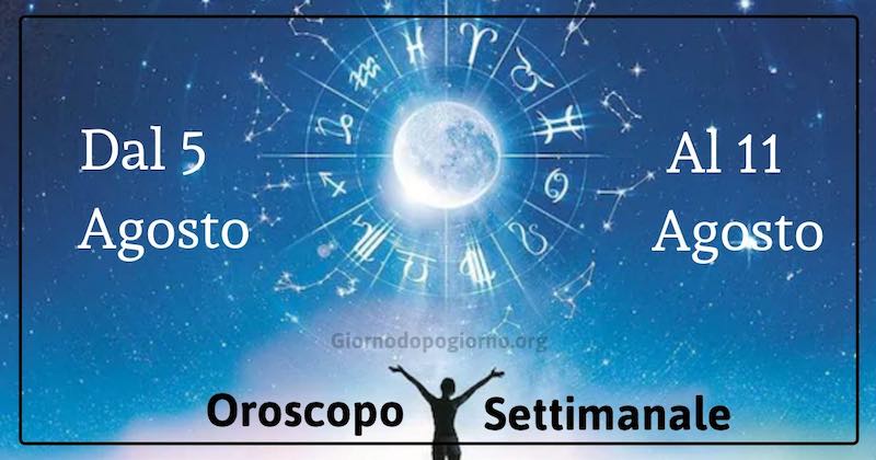 oroscopo settimanale