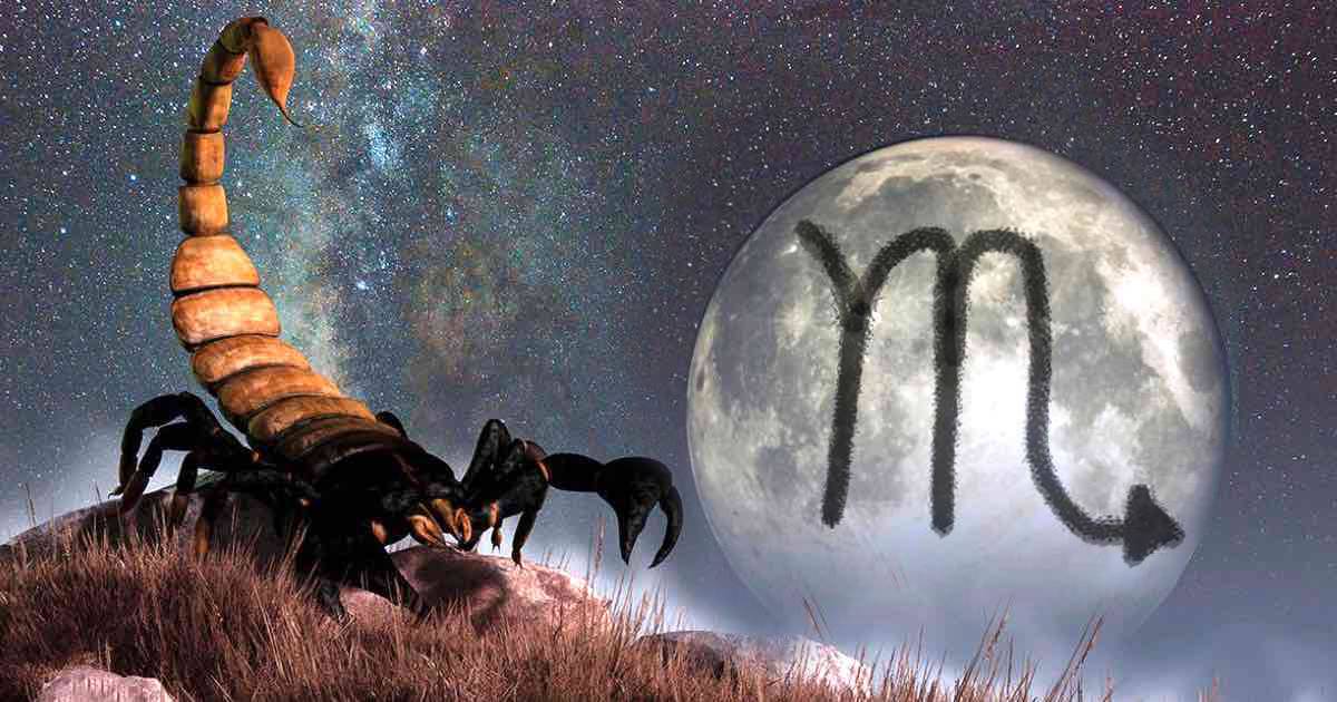 Luna in Scorpione