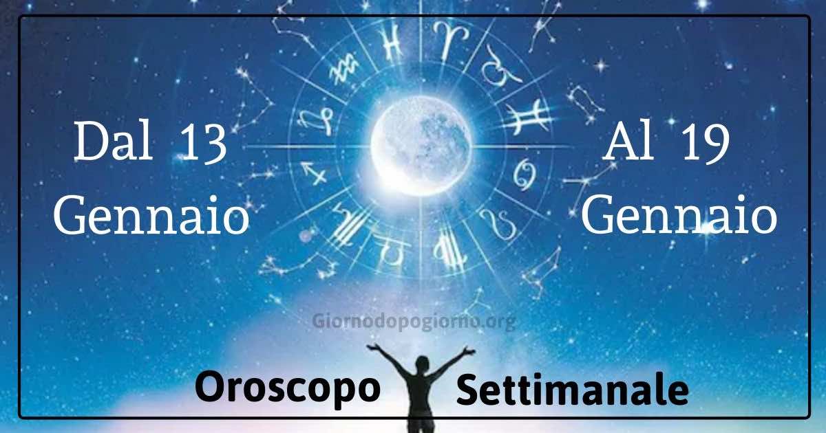 oroscopo settimanale