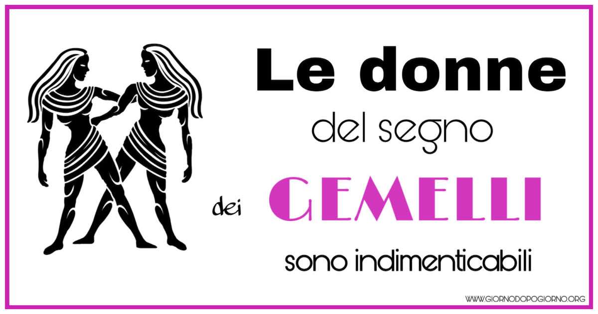 7 motivi per cui la doma del segno dei Gemelli è indimenticabile