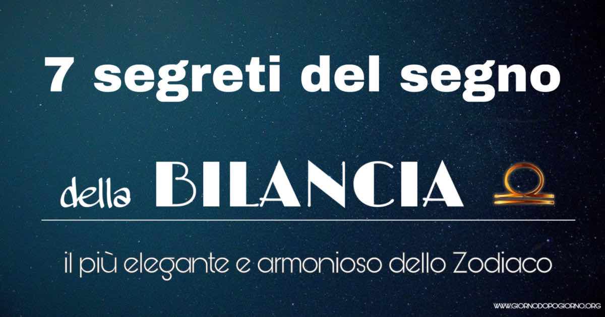 7 segreti del segno della Bilancia