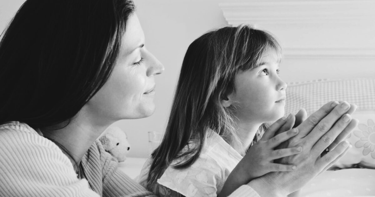 La preghiera di una madre